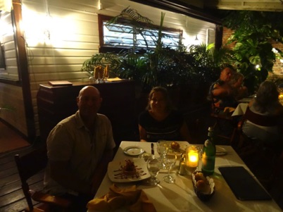 Dinner at Admirals Inn Dinner at Admirals Inn